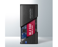 Axagon EEM2-SB2, USB-C 10Gbps - M.2 NVMe & SATA SSD RAW box - 1353423 - zdjęcie 2